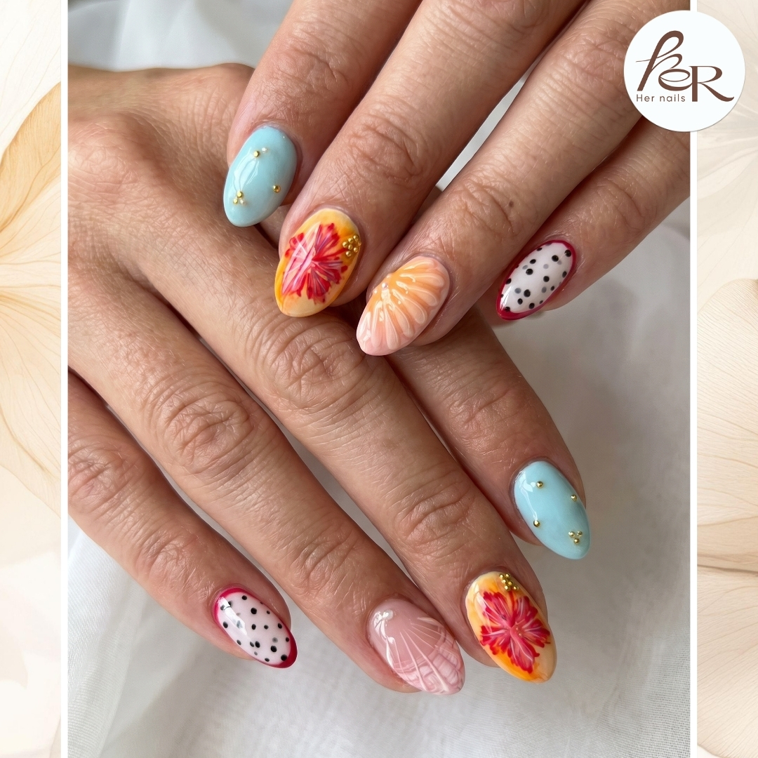 Her Nails nail work in Charleston, South Carolina